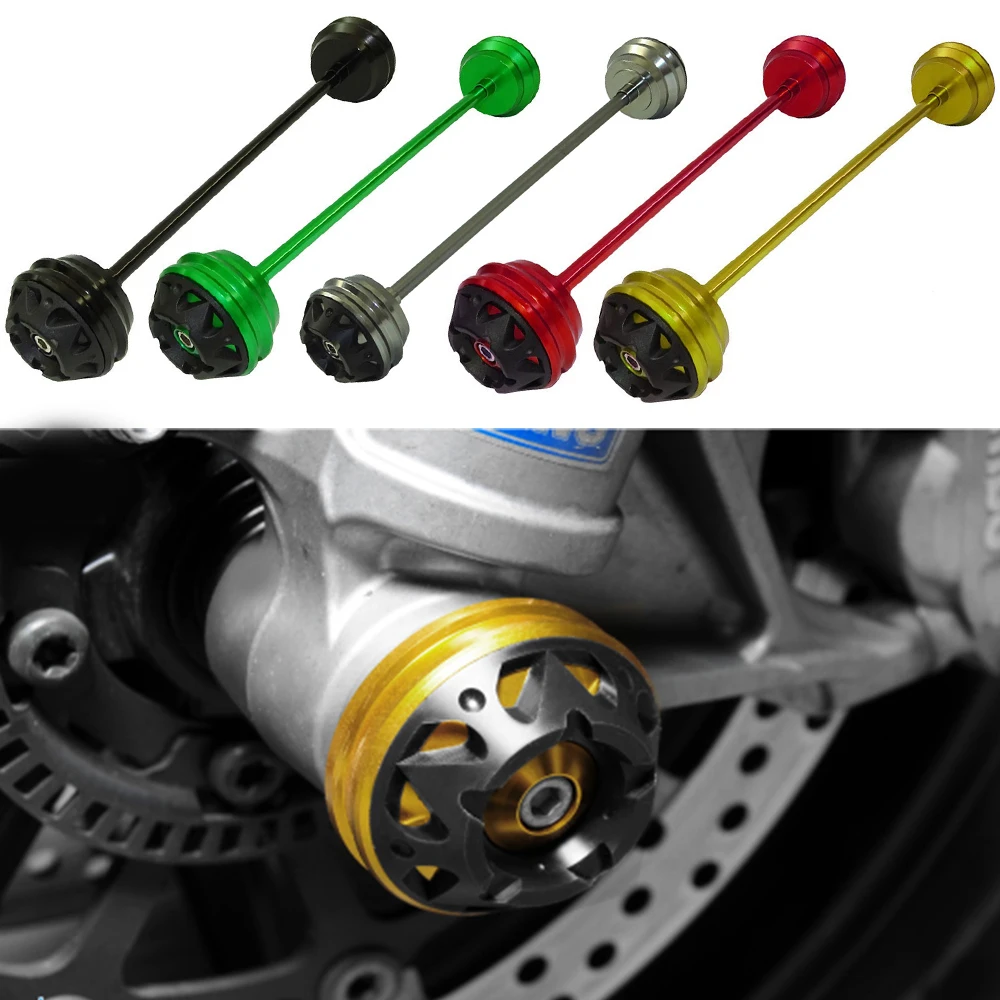 Для Kawasaki Z1000 Z 1000 2010 2011 2012 2013- мотоцикл переднее колесо вилка осевой слайдер крышка защита от Краш аксессуары