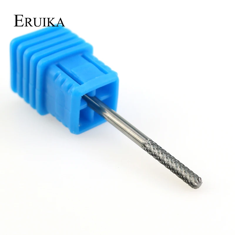 

ERUIKA 1 шт. Вольфрамовая карбидная фреза для ногтей фреза для маникюра электрическая дрель принадлежности для фрезы инструменты для ногтей