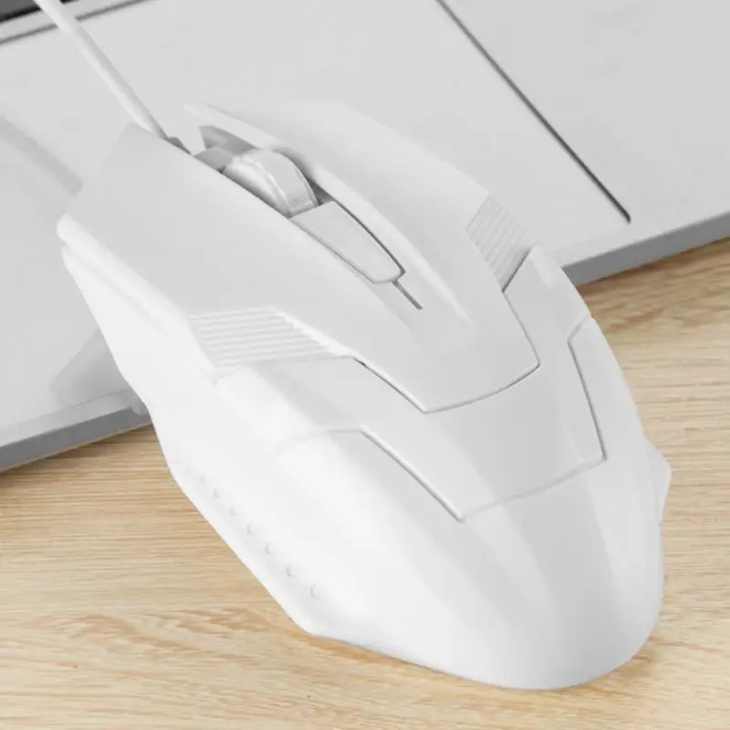 Новая звуковая/Бесшумная офисная игровая мышь кнопка 1200 DPI проводная с USB-кабелем