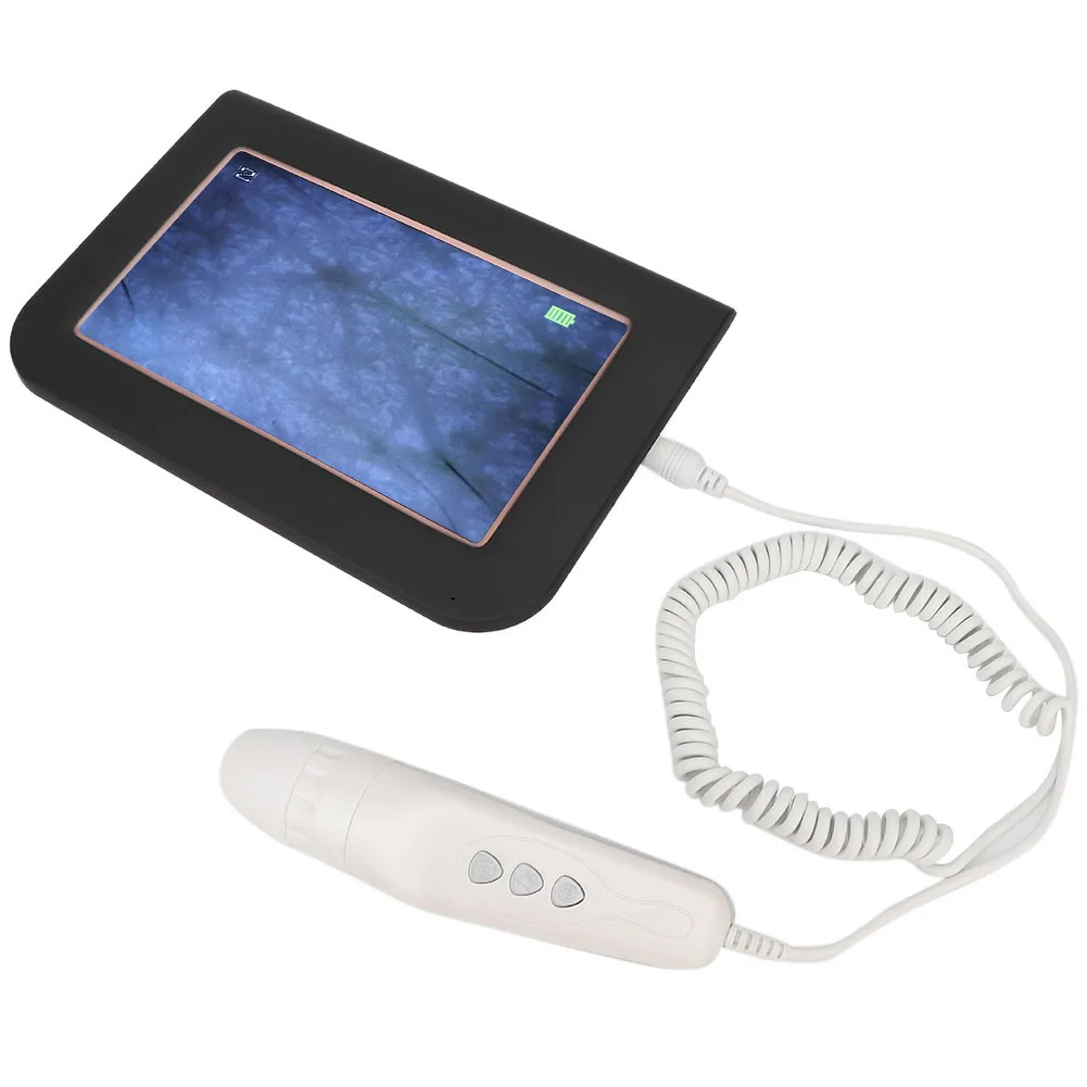 Профессиональный электрический детектор кожи лица анализатор волос тестер для