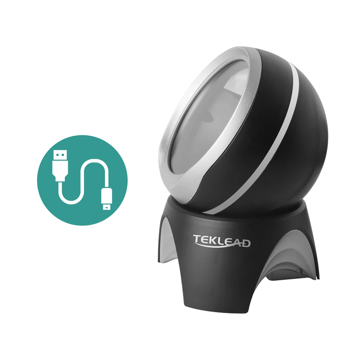 TEKLEAD 2D автоматический сканер штрих-кодов всенаправленный Hands-Free usb-считыватель штрихкодов для Мобильных Платежей для магазина, супермаркета