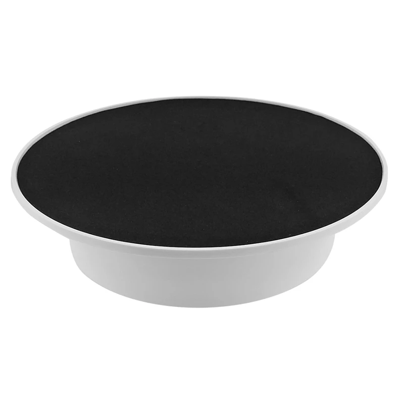 

Mirror USB Electric Bidirectional Rotary Table Jewelry Hand Necklace Display Stand