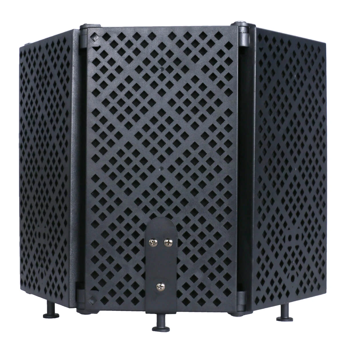 

Foldable 3 Panels Isolation Shield Mic Noise Reduction Sound Absorbing Microphone Wind Screen Shield
