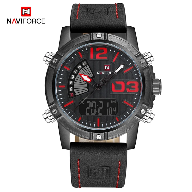 

Men's Luxury Business Digital Quartz Watch Men Sport Military Wristwatch Male Casual Clock Watches Relogio Masculino