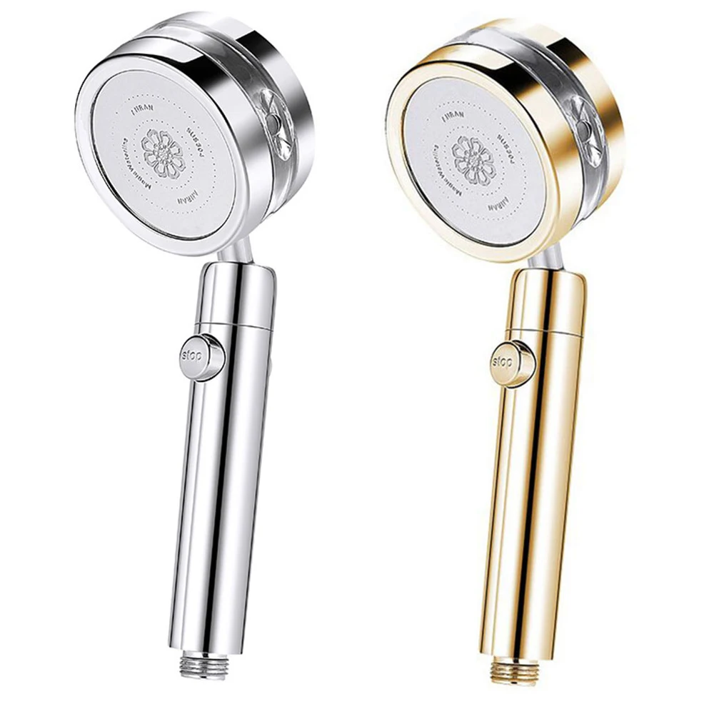 

Pressurized Shower Head High Pressure Detachable 360° Rotating Jetting Showerhead Filter For Water Bathroom Bath Shower Nozzle