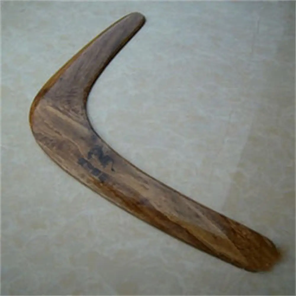 Натуральный изогнутый Деревянный бумеранг специально сделан для высококлассных