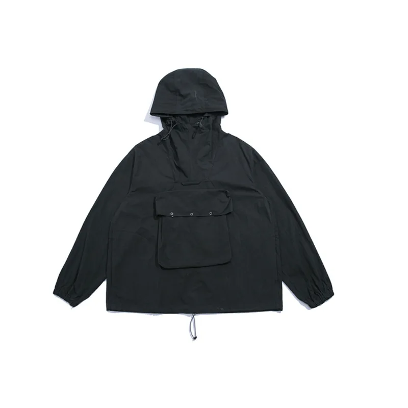 

Maker men's 21 spring and autumn men's Hooded Jacket American casual paratrooper Pullover