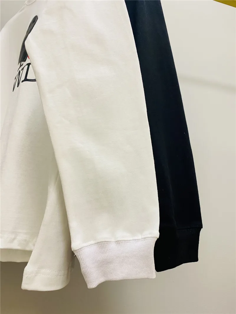 

Long sleeve We11done 2021ss T shirt Men Women 1:1 High Quality T-shirt Love logo Tops Tee