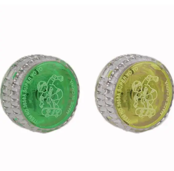 2 шт./лот шар йо светящийся светодиод мигающий детский механизм сцепления игрушки