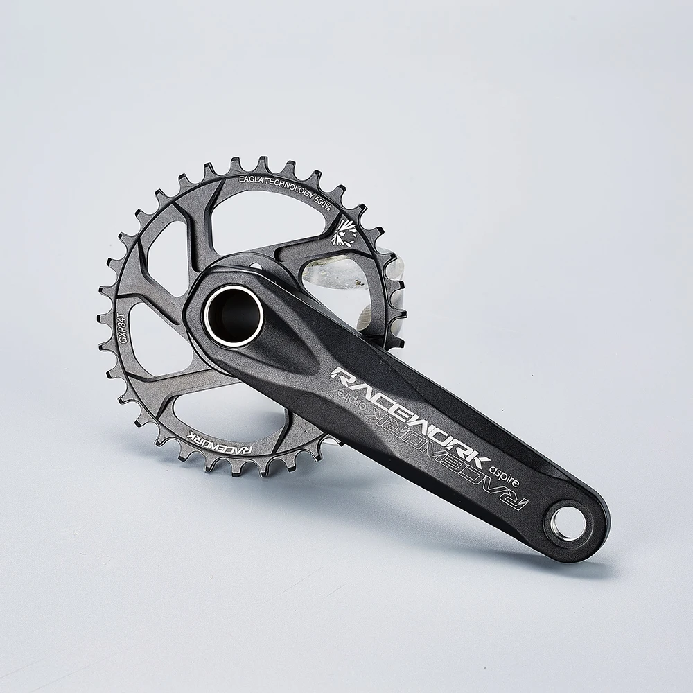 Шатун RACEWORK GXP 170/175 мм звезда для горного велосипеда 32/34/36/38T комплект узких широких