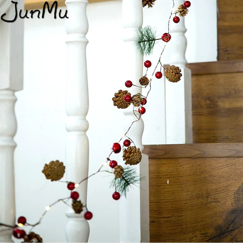 2020 новые светодиодные светящиеся гирлянды светильник Рождественская елка