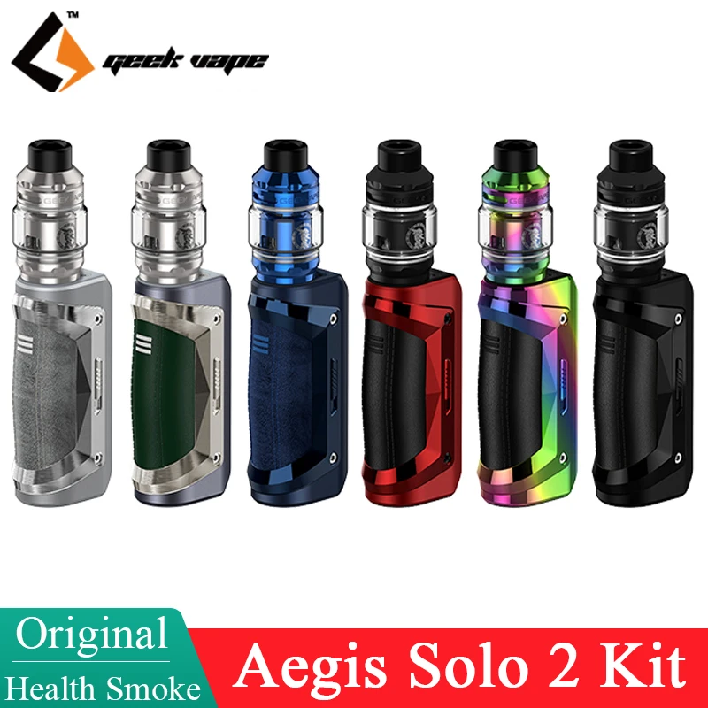 Набор для вейпа GeekVape S100 Aegis Solo 2 100 Вт 5 мл | Электроника