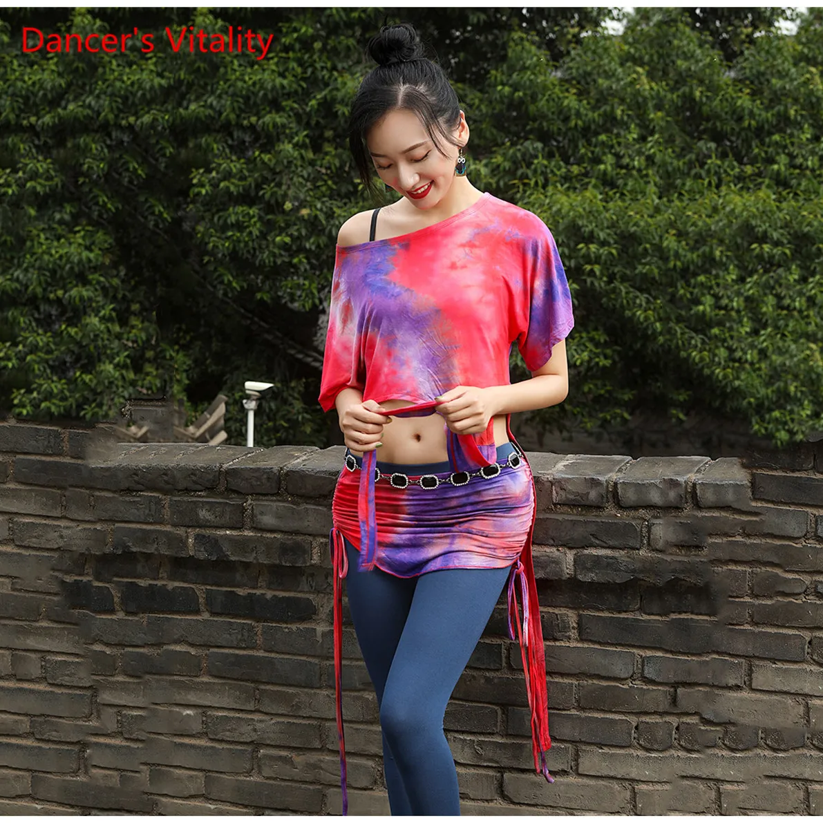 Женский осенне зимний танцевальный костюм с длинными рукавами новая одежда для