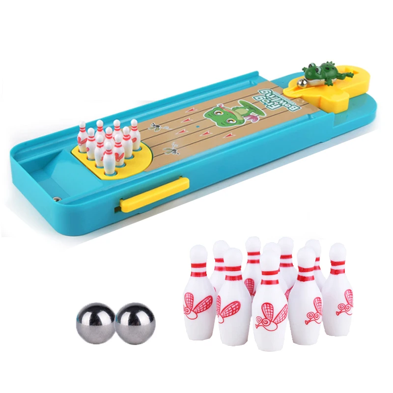 

Children's Mini Desktop Bowling Toys Baby Indoor Interactive Early Education Sports Games Fun Educational Toys Gifts for Kids