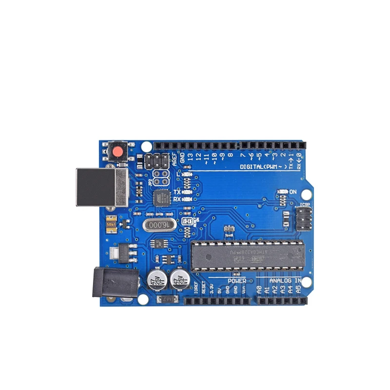 1 компл. r3 MEGA328P ATMEGA16U2 для Arduino совместимый без USB-кабеля | Электронные компоненты и