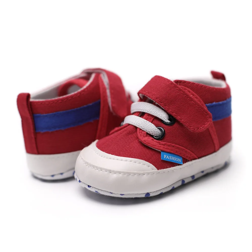 

New Canvas Classic Sports Sneakers Newborn Baby Boys Girls First Walkers Shoes Infant Toddler Soft Sole Anti-slip Baby Shoes