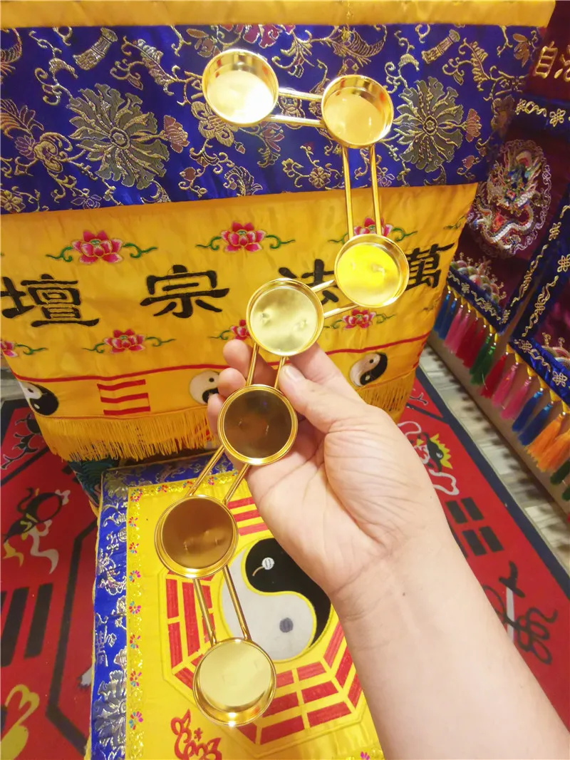 

Taoist articles, pure copper Bagua mirror pendant, Tai Chi mirror, copper mirror, Taoist magic ware, handicraft Feng Shui pendan