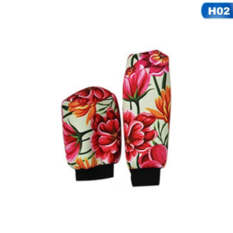 2pcs/set Neoprene Sunflower Car Steering Wheel Cover with Seat Belt Pads Winter | Автомобили и мотоциклы