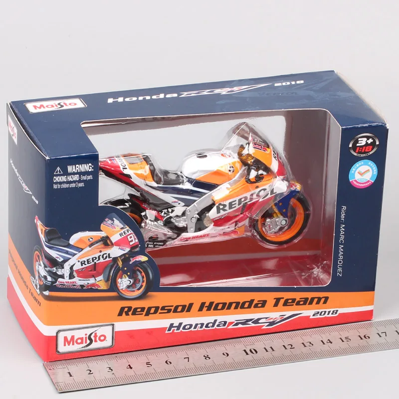 1/18 Maisto весы Repsol Honda RC213V высокая отключающая способность No#26 Дани педроса No#93 Марка Marc marquez мотоцикл, гоночный велосипед GP литья под давлением Модель игрушечных автомобилей