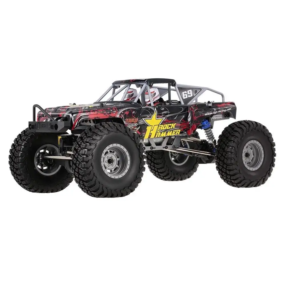 RCtown RGT 18000 1/10 2,4 ГГц 4WD водонепроницаемый гоночный Радиоуправляемый автомобиль внедорожный Рок Гусеничный RTC RC игрушка