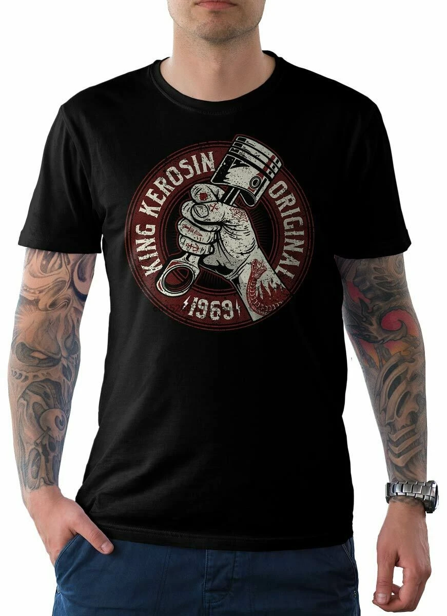 

King Kerosin Mens T-Shirt TEE PISTON Power