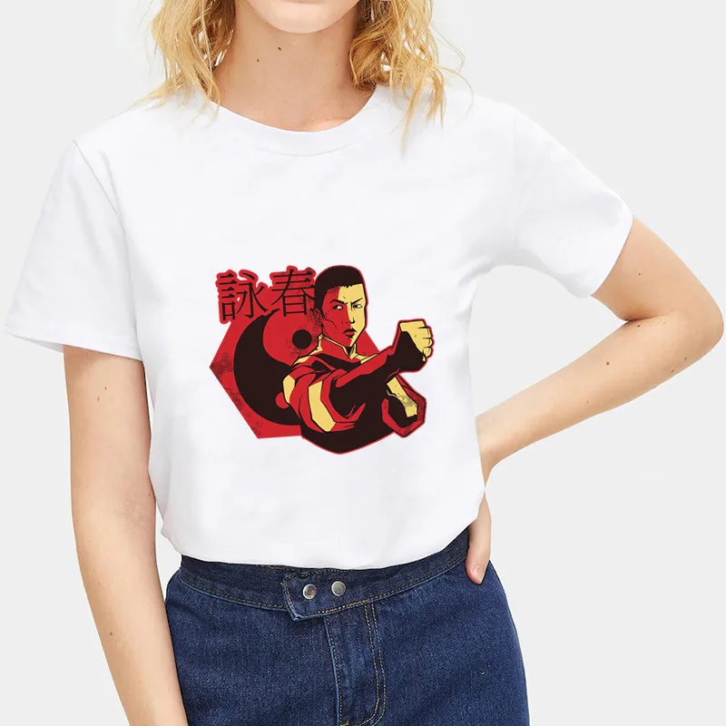 Модная женская футболка с буквенным принтом и цитатой базовые летние женские