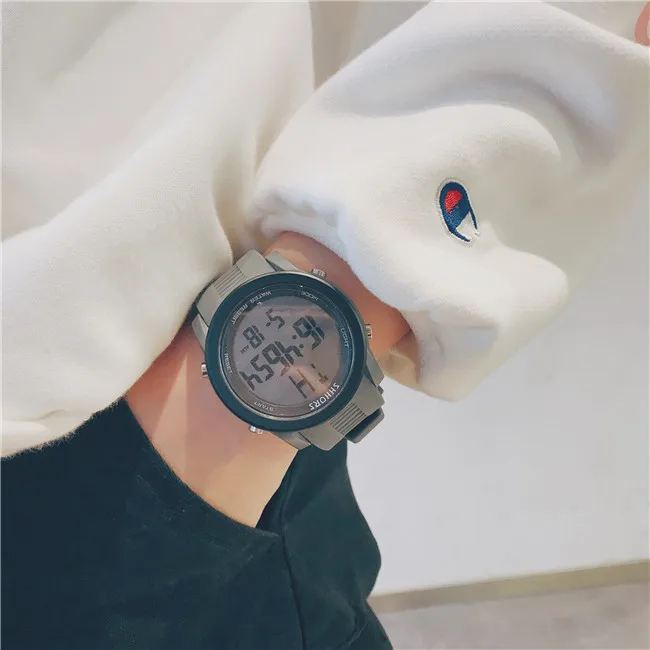 G Sport Shock часы 9 мм супер тонкие мужские брендовые Роскошные Электронные светодиодный цифровые наручные часы для мужчин мужские часы Relogio Masculino