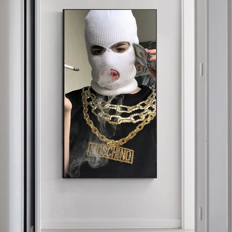 Современная Картина на холсте с изображением маскарада | Дом и сад