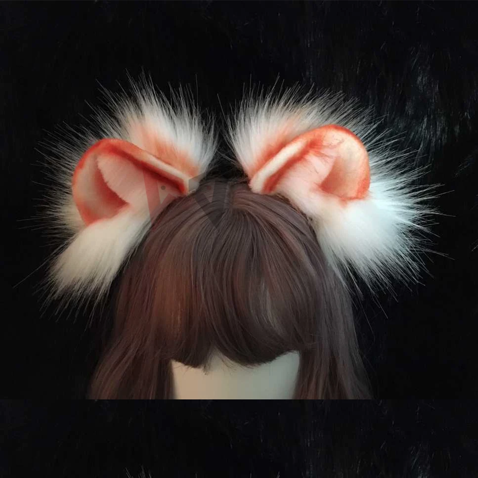 Обруч для волос с леопардовыми ушками косплея в стиле аниме | Тематическая одежда