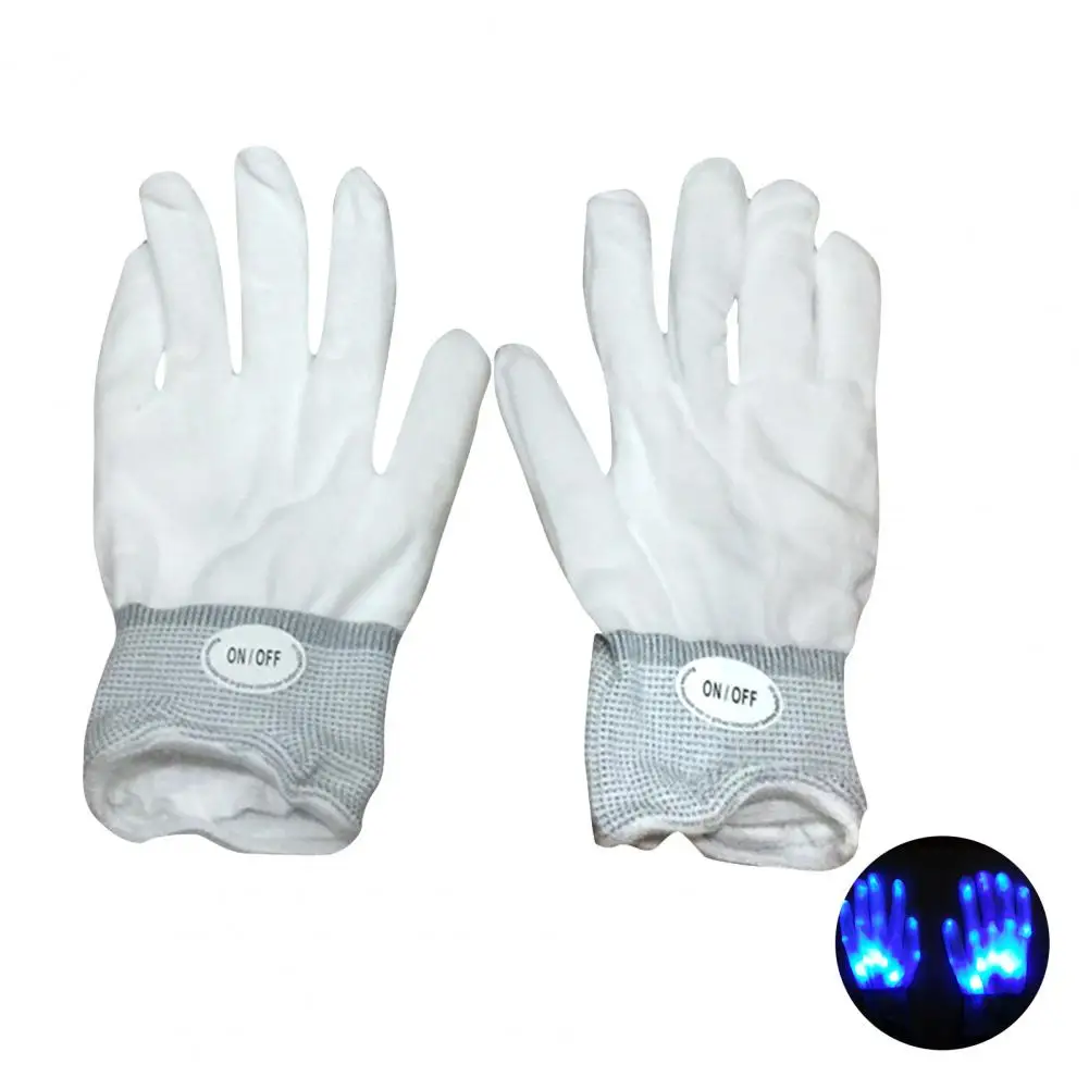 

Durable 1Pc Practical Halloween Neon Glove Performance Props Lightweight Glowing Glove Festival for Stage