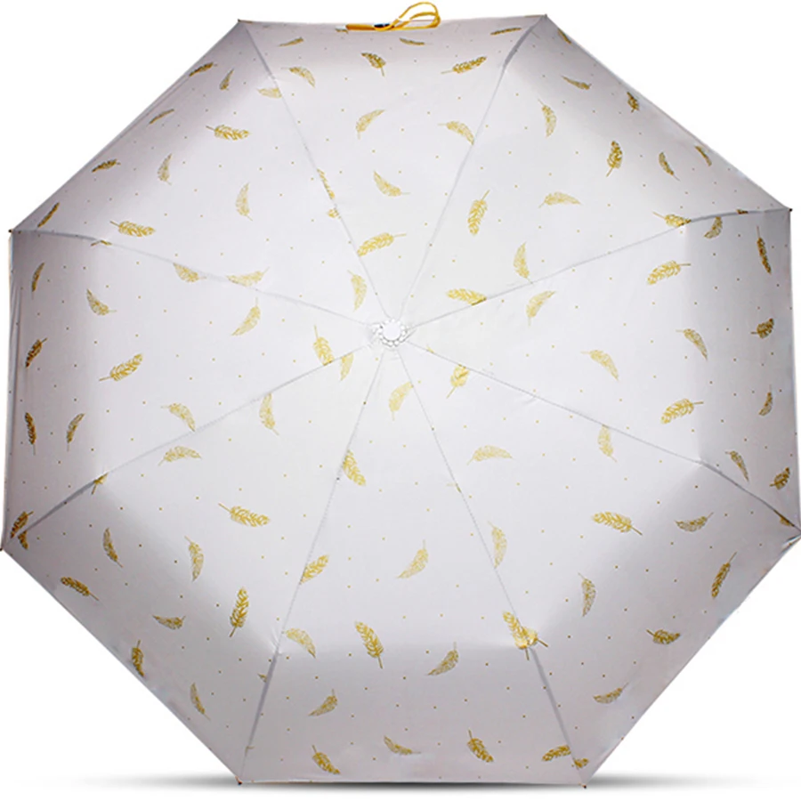 Супер светильник маленький мини Солнечный зонтик складной женский дождевой Зонт