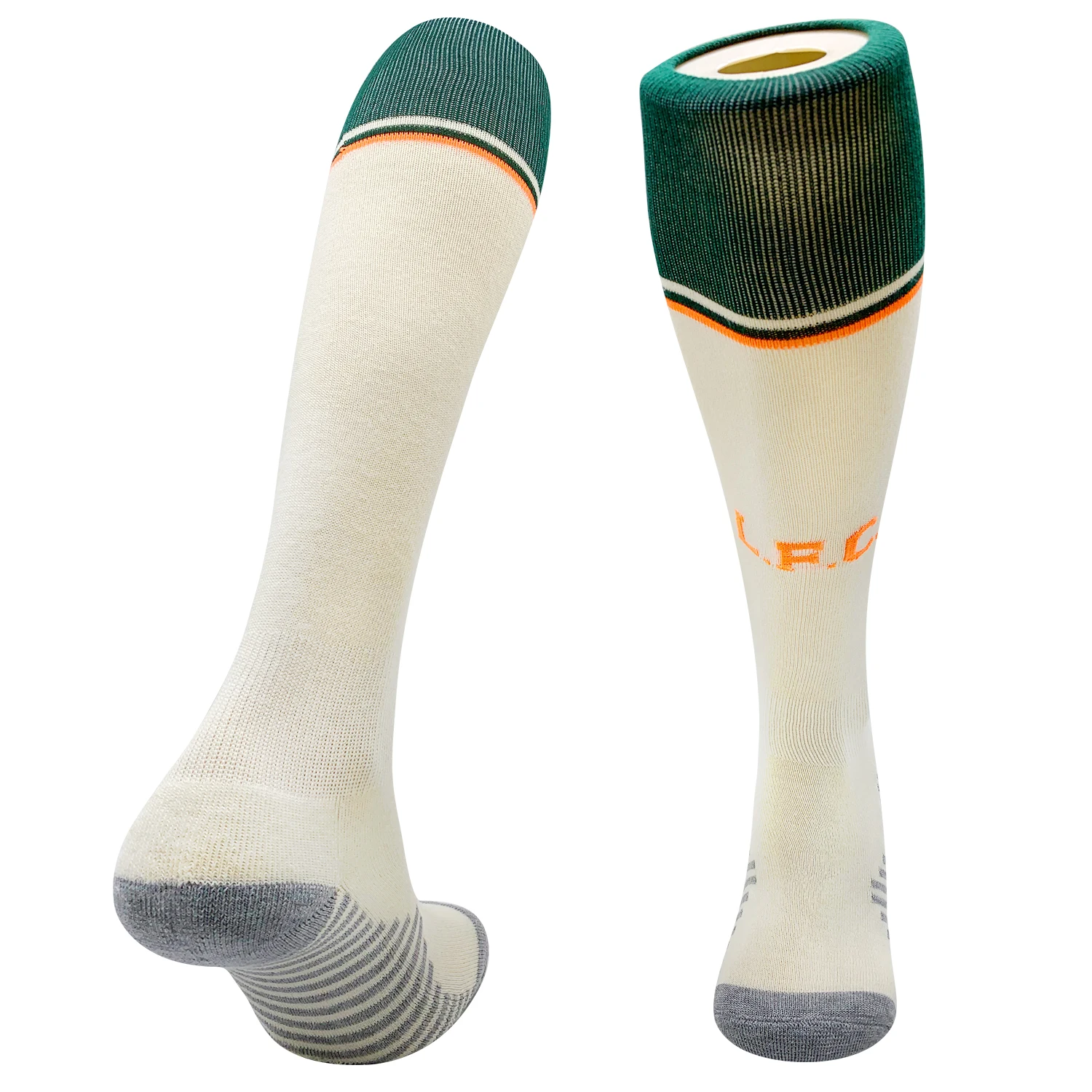 Новые европейские футбольные Клубные стили Детские и взрослые носки для