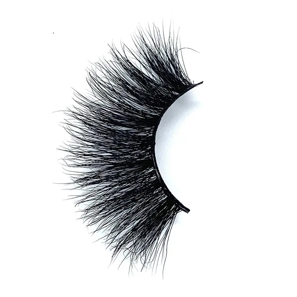6D 25 мм норковые ресницы драматические длинные натуральные ручной работы Resuable 3d