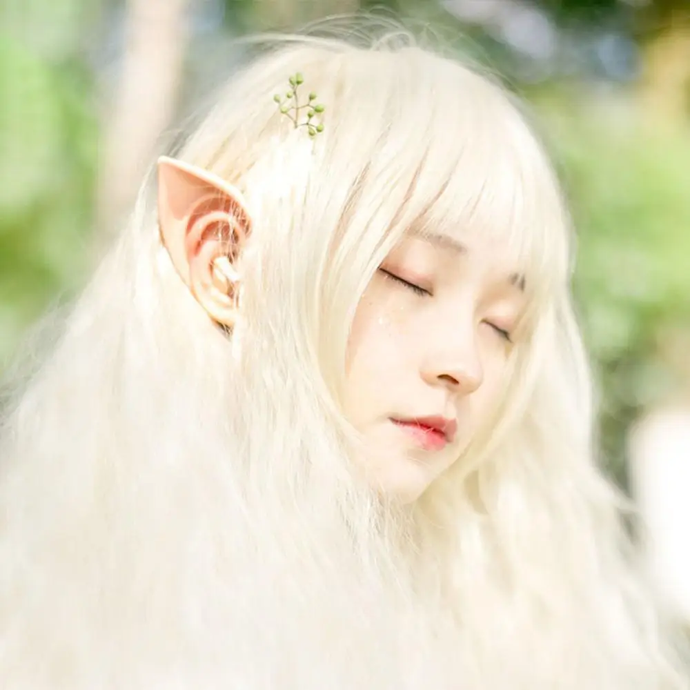Angel Elf Ears Christmas Easter Plastic Soft Pointed Prosthetic Tips False Props Mysterious Fairy Cosplay Supplies | Дом и сад