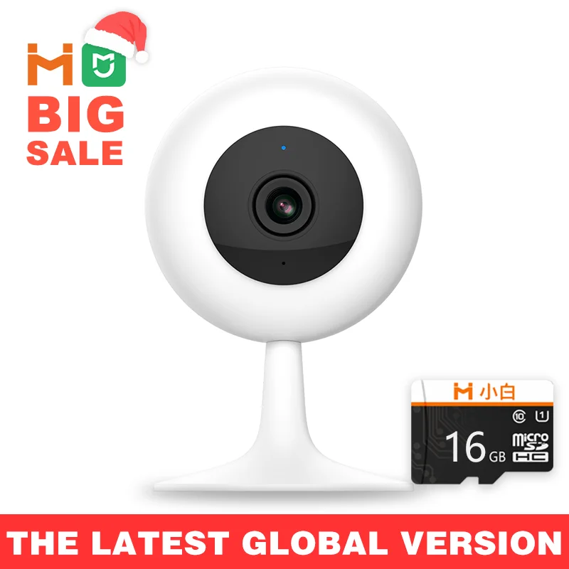 【Global version】IMILAB Mijai камера безопасности ip-камера беспроводная Wi-Fi камера видеонаблюдения камера ночного видения ИК-камера Детский Монитор 720P