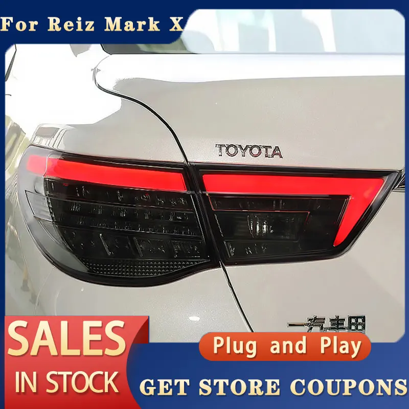 

Для Toyota Reiz Mark X 2013-2017 светодиодный динамический задний светильник задний противотуманный фонарь светильник Тель поворота Высокая фасветиль...