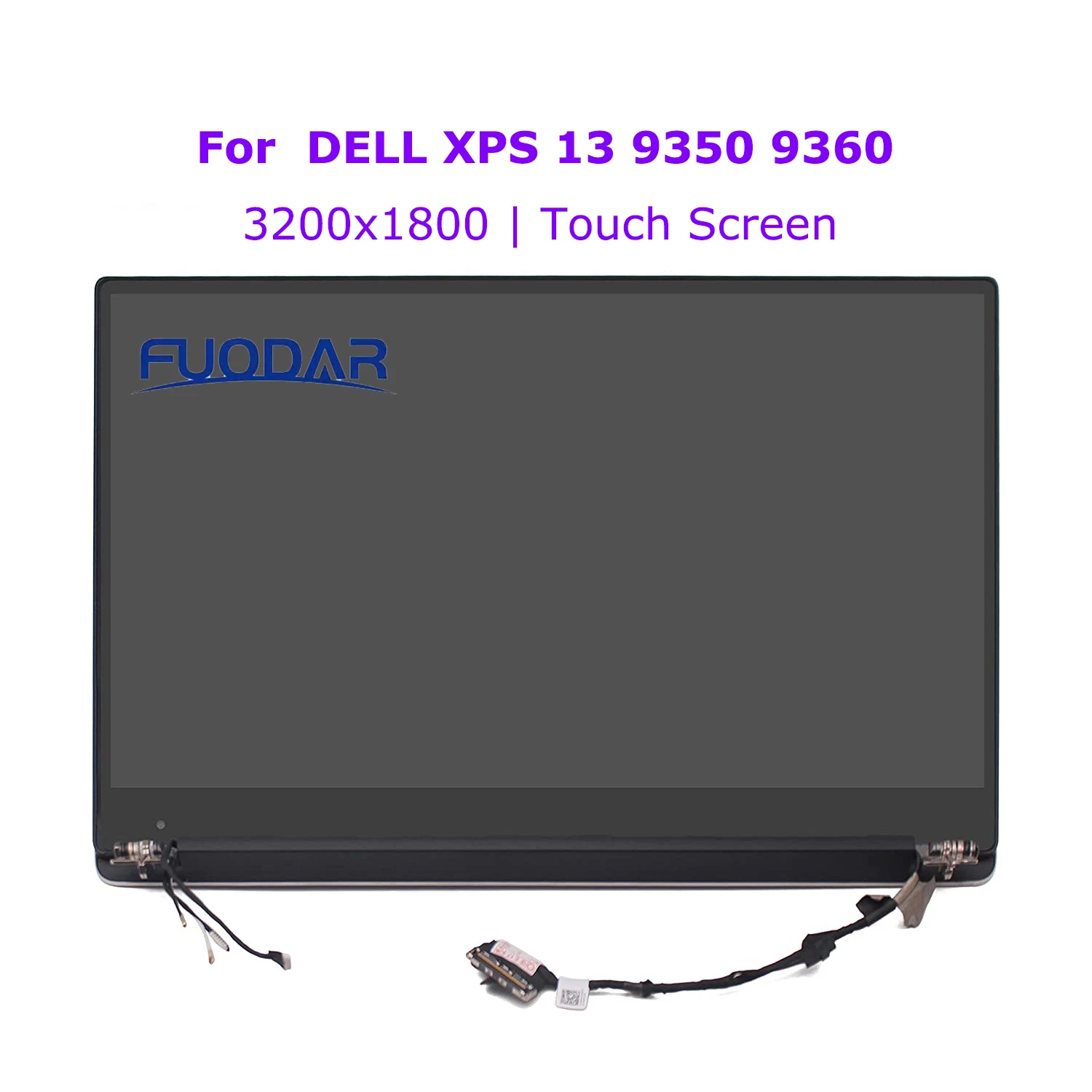 

Дигитайзер сенсорного ЖК-экрана 13,3 дюйма 3200x180 0, для Dell XPS 13 9343 9350 9360 P54G WT5X0 N6CH2 HP2YT, оригинал