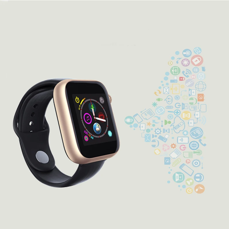 Z6 Смарт-часы для мужчин фитнес-трекер яблока умные часы телефона на Android homch Reloj