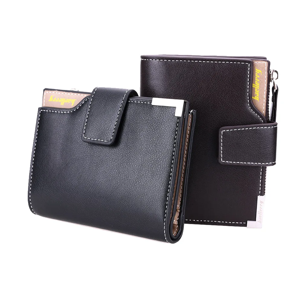 Мужской кожаный бумажник Gemeer мужские бумажники кошельки Короткий Кожаный