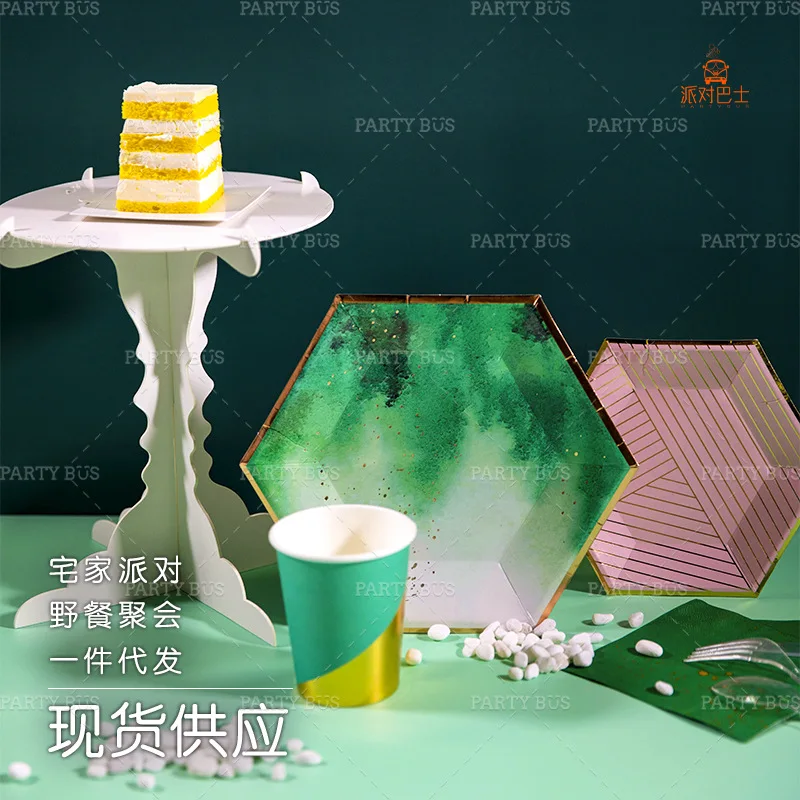 Классический Имитация Керамика зеленые чернила бронзового цвета одноразовые