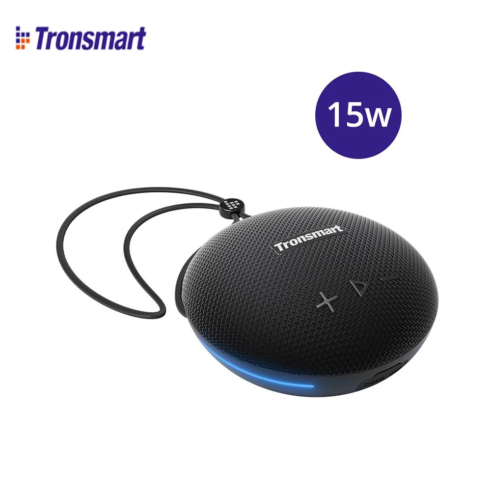 Tronsmart Splash 1 LED 15W Bluetooth Speaker IPX7 SoundPulse Portable True Wireless Stereo Connection 24H Playtime | Электроника