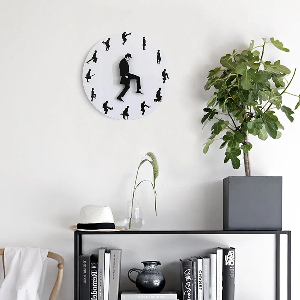 Настенные часы с забавными прогулками новинка министерства комедии ТВ-сериал