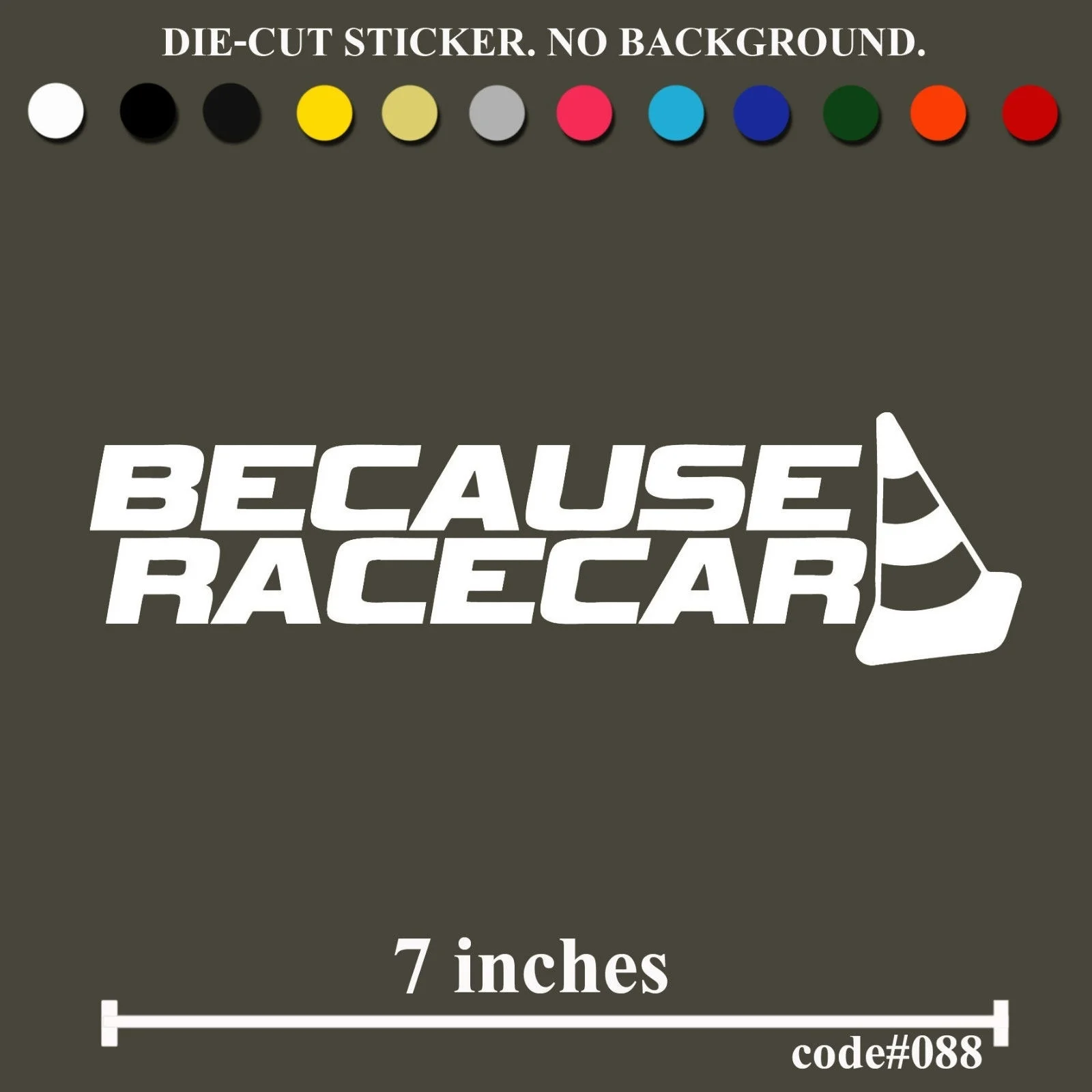 

Потому что RACEwindow высечки Стикеры наклейка Забавный дрейф JDM опускается окна декор для грузовиков