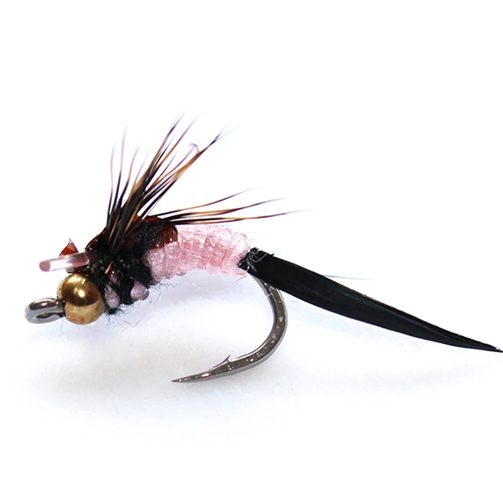 

40Pcs Mini Fishing Artificial Lifelike Lure Fly Shaped Bait Insect Hook Tackle