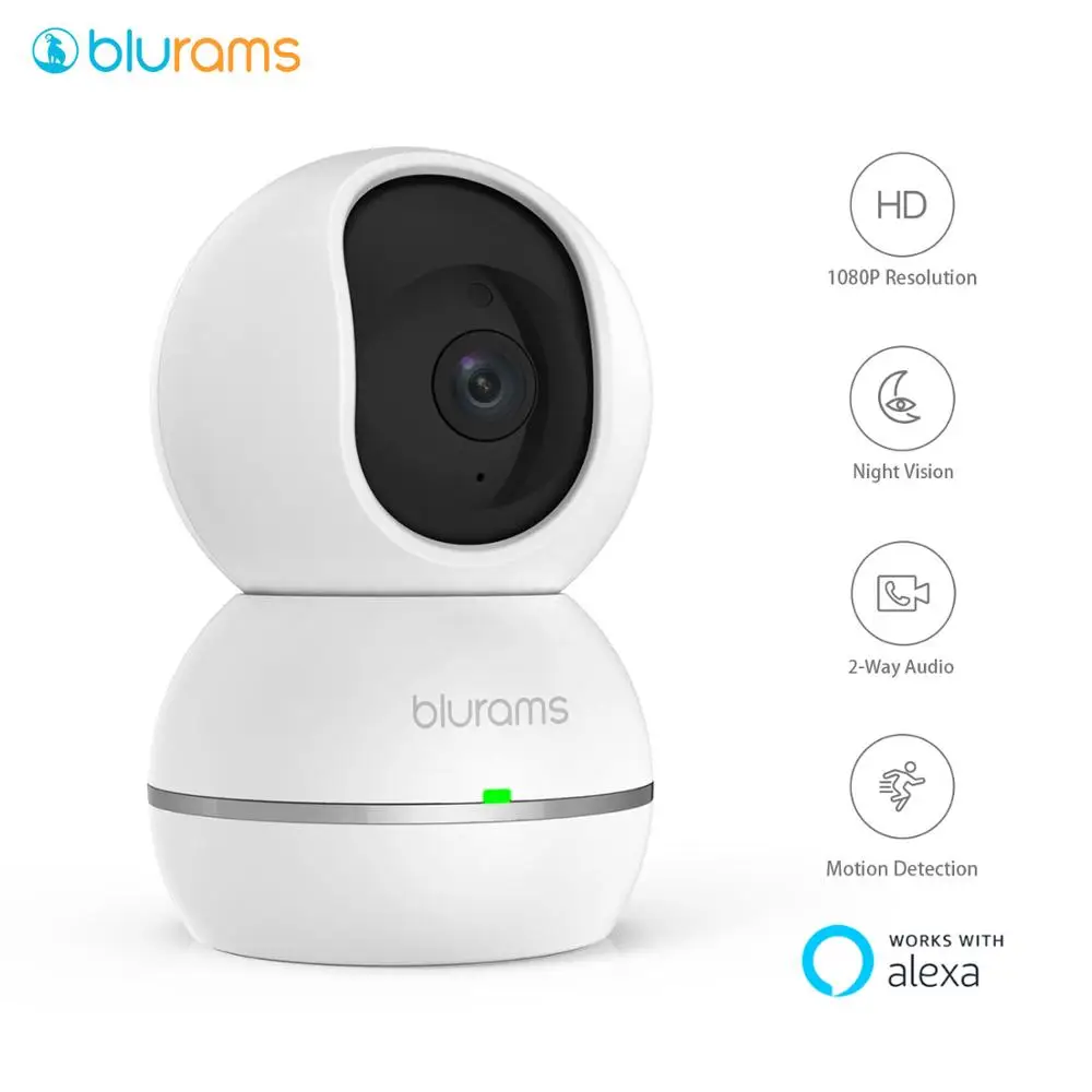 Blurams 1080p купольная камера безопасности домашняя наблюдения для домашних животных