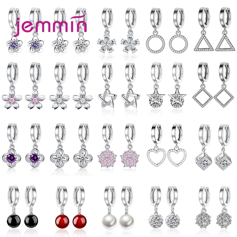 S925 стерлингового серебра серьги с кисточкой для именинницы Рождественский