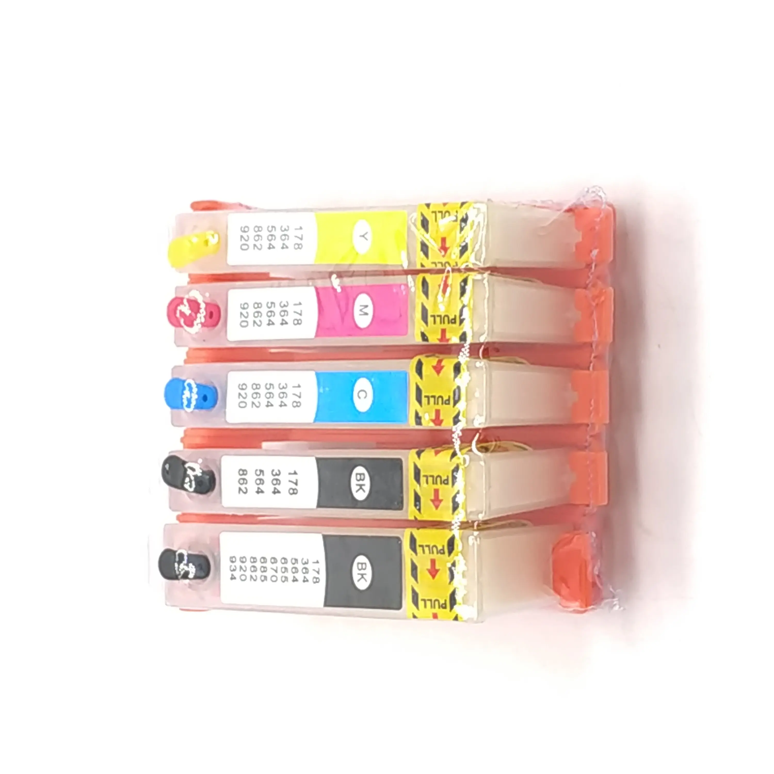

refillable ink cartridges FOR HP 564 with Auto reset chip 5 SLOT 5 COLOR printer parts