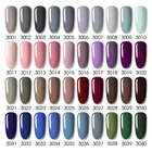 Глянцевый Гель-лак для ногтей ROSALIND RS17 8 мл, отмачиваемый матовый базовый топ, блестящий гель чистого цвета, дизайн ногтей, СВЕТОДИОДНЫЙ УФ гибридные Лаки