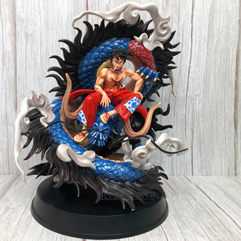 35 センチメートルワンピースモンキー D ルフィvs街道バトルフォームアクションフィギュア像pvcデスク装飾コレクションモデルのおもちゃ 30 Off