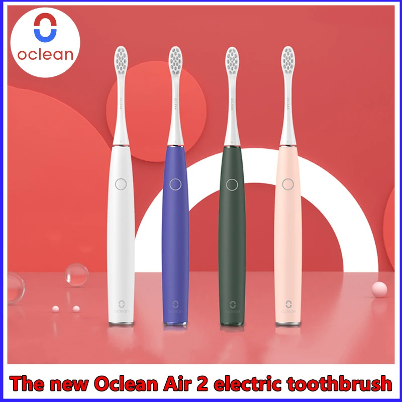 

Oclean Air 2 smart sonic super quiet electric toothbrush, suitable for adults new fast charging IPX7 waterproof 3 brushing modes